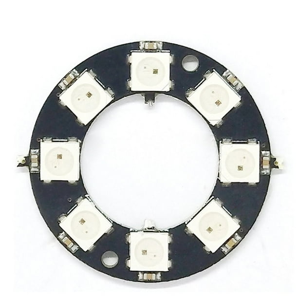 Parts & Accessories CJMCU 24Bit WS2812 5050 RGB LED Round Development Board with Built-in RGB Full Color Driver Color: 1pcs Parts & Accessories CJMCU 24Bit WS2812 5050 RGB LED Round Development Board with Built-in RGB Full Color Driver Color: 1pcs